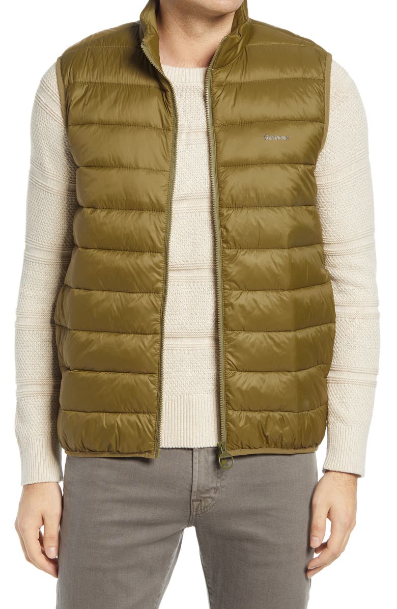 Barbour Gretby Quilted Vest, Main, color, 