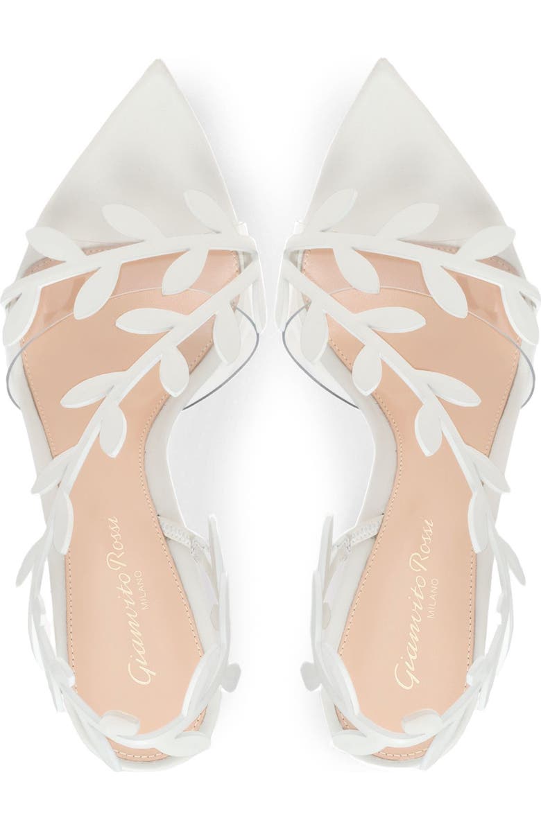 Gianvito Rossi Flavia Sandals, Alternate, color, White