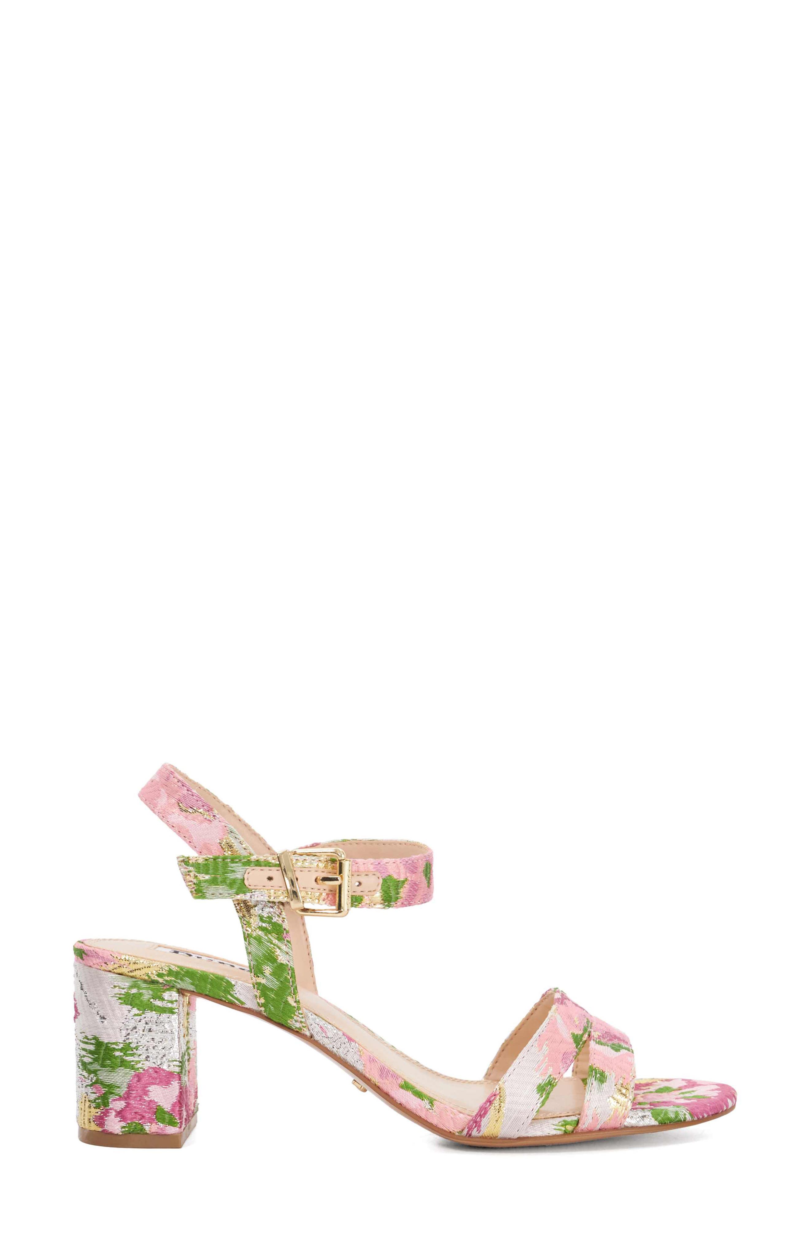 Dune London Merisa Sandal, Alternate, color, Pink