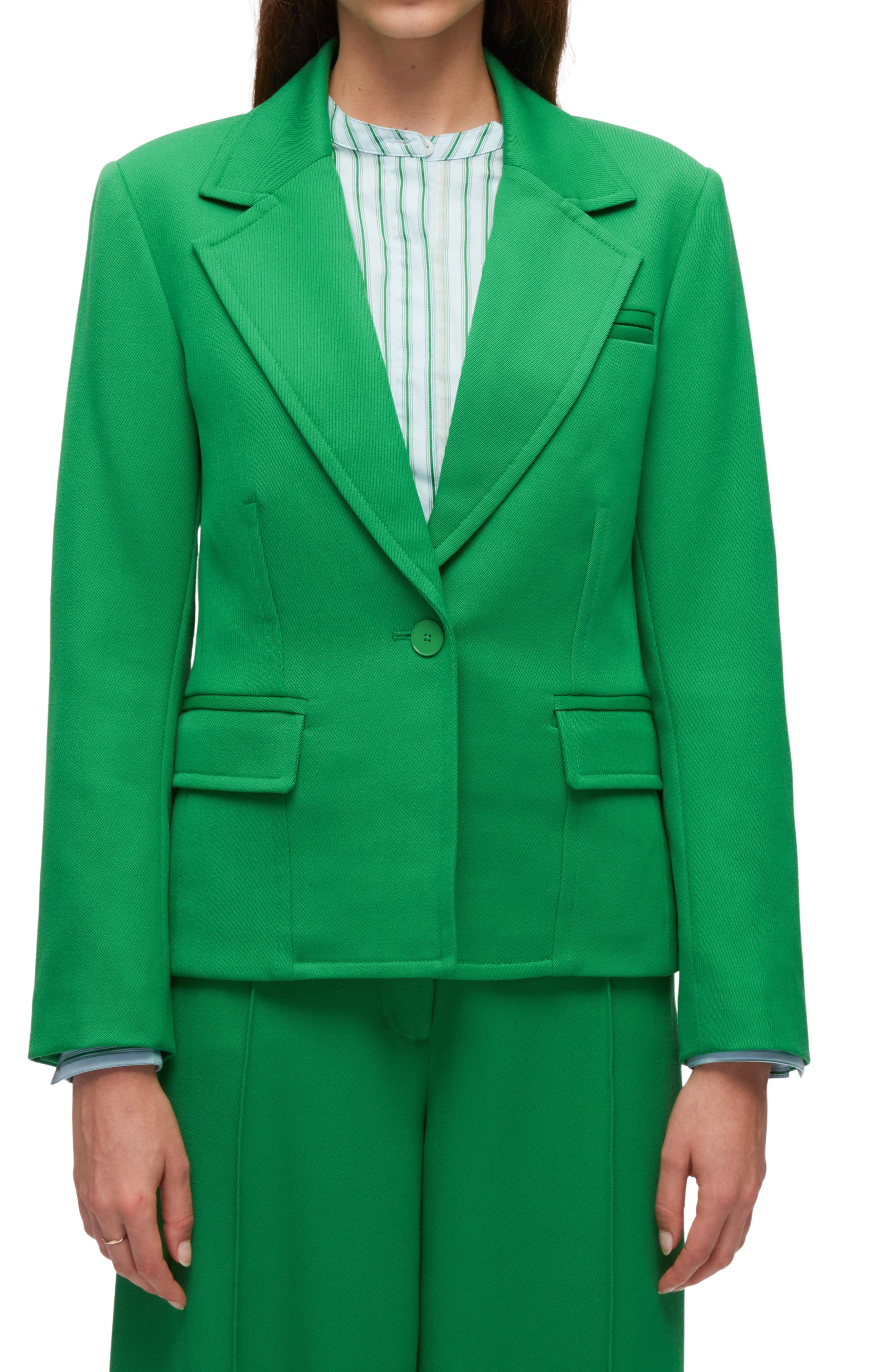 Cavalry Twill Belle Wool Blazer