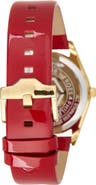 PHILIPP PLEIN Plein Valentine Leather Strap Watch
