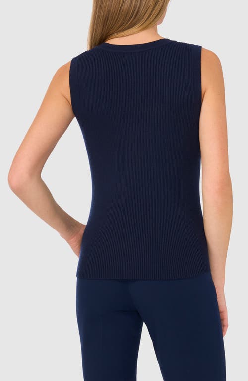 Halogen ® Sleeveless Sweater In Navy Blue