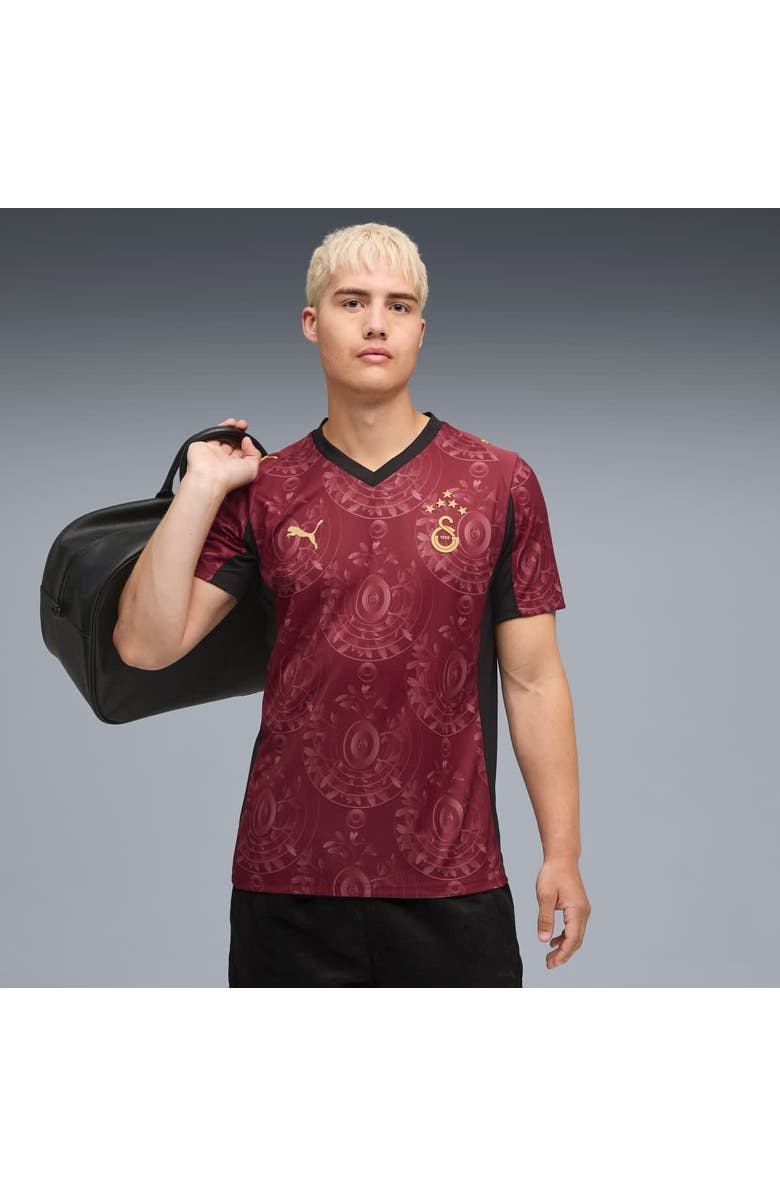 PUMA Men's Puma  Red Galatasaray 2025/26 Third Replica Jersey, Alternate, color, Red