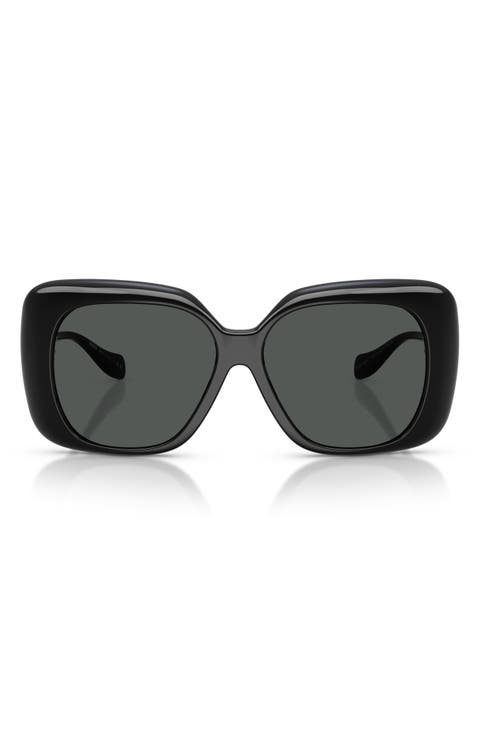 57mm Square Sunglasses