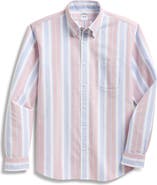 Brooks Brothers Stripe Oxford Cotton Button-Down Shirt