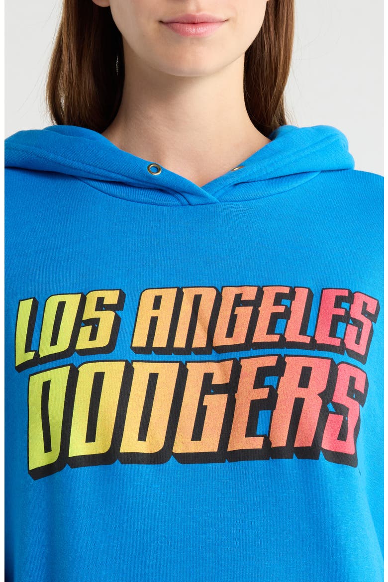 Los Angeles Dodgers Graphic Hoodie, Alternate, color, OCEAN