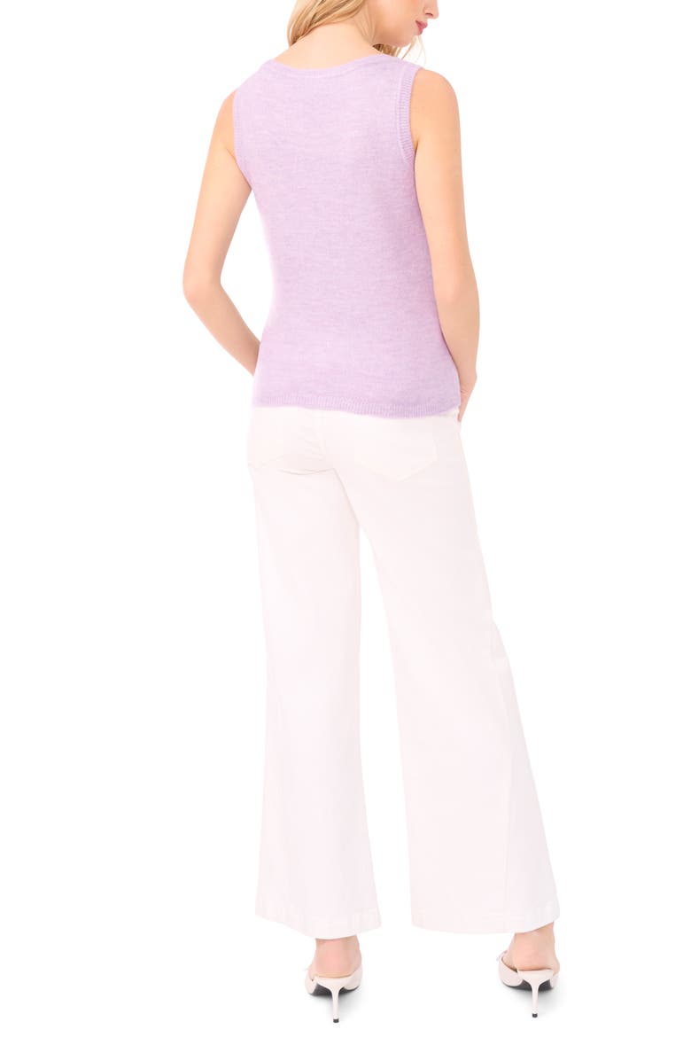 Scoop Neck Sleeveless Sweater, Alternate, color, SOFT LAVENDER