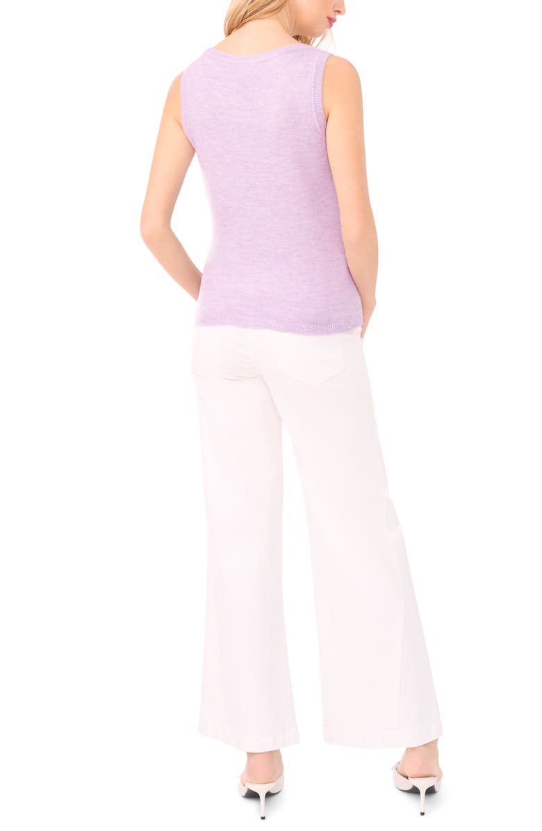Halogen<sup>®</sup> Scoop Neck Sleeveless Sweater, Alternate, color, Soft Lavender