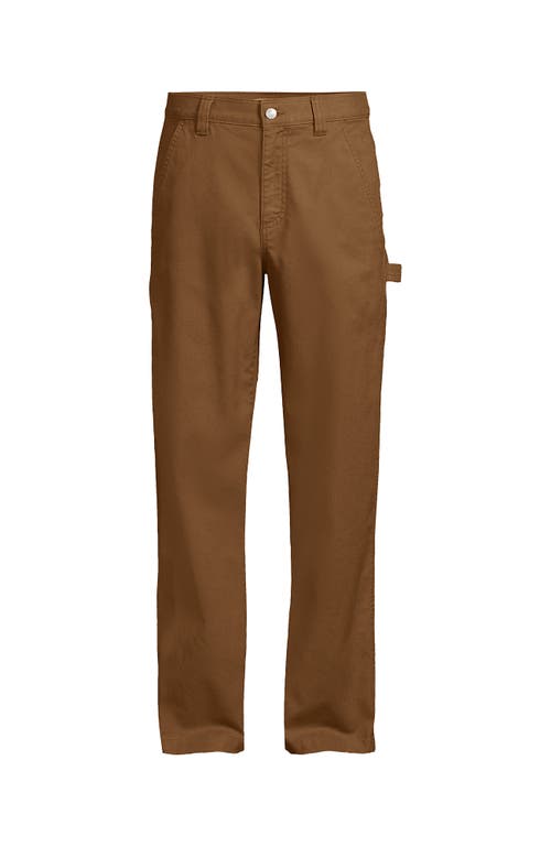 Lands' End Carpenter Pant In Brown