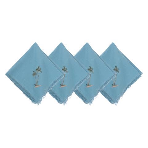 Retro Palms Napkins Set of 4