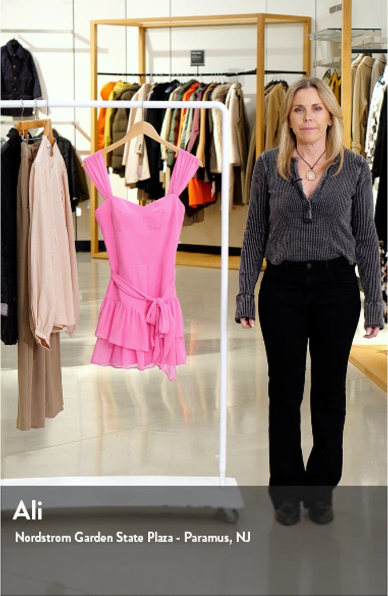 Kendra Ruffle Skort Romper, sales video thumbnail