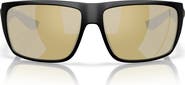 Costa Del Mar 64mm Polarized Rectangular Sunglasses