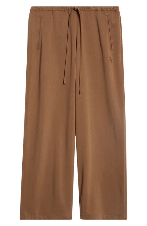 Team Wide Leg Drawstring Trousers