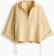 H&M Oversized Lyocell-blend Blouse