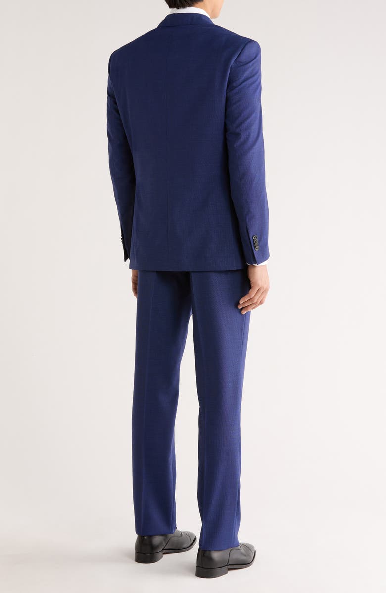J|V by Jack Victor Expo Solid Wool Suit, Alternate, color, Navy