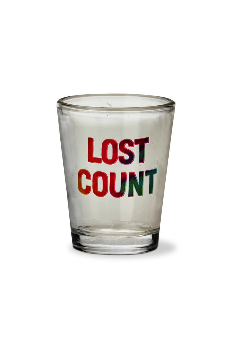Lost Count Clear Shot Glass Dishwasher Safe Drinkware, Main, color, Clear
