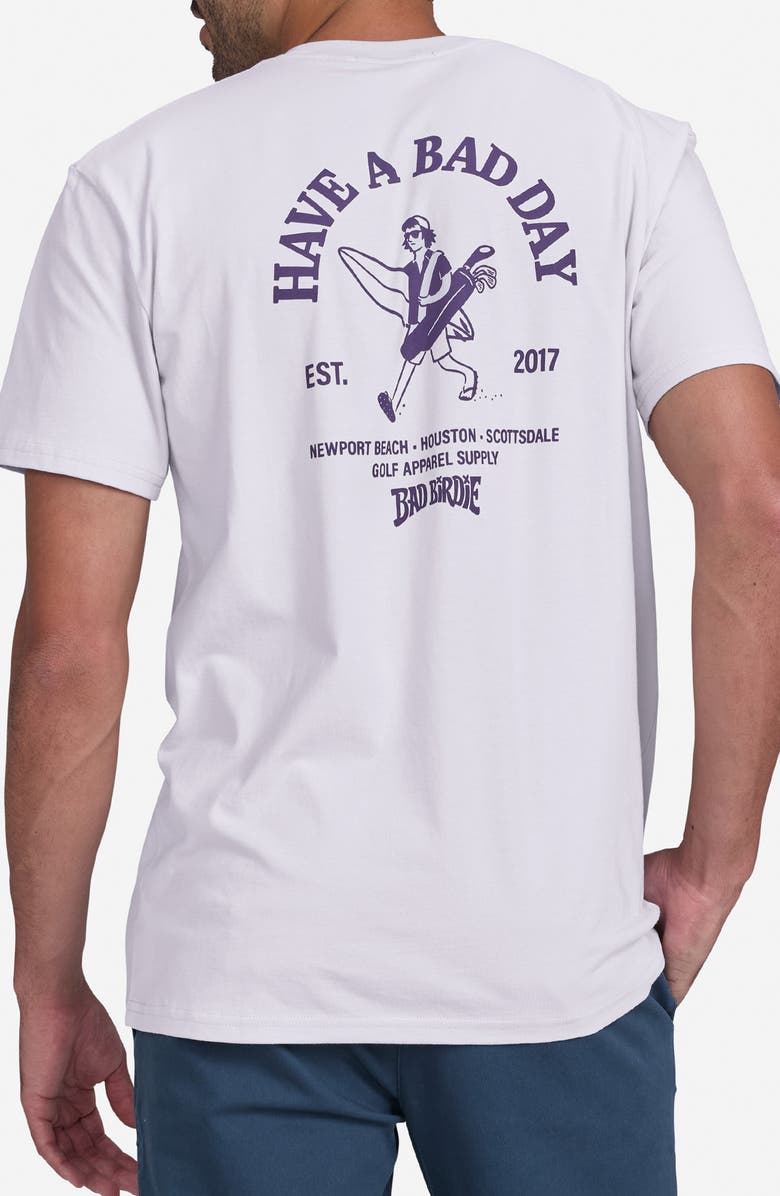 Bad Birdie Have a Bad Day Pima Cotton Graphic T-Shirt, Alternate, color, 