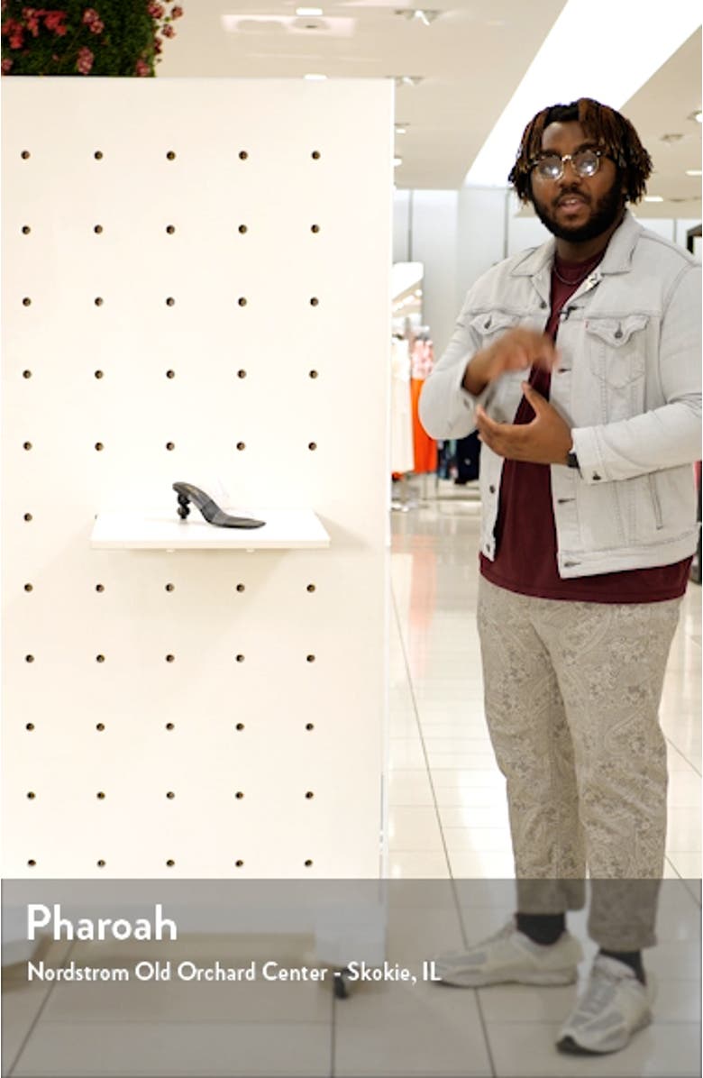 Suri Clear Strap Slide Sandal, sales video thumbnail