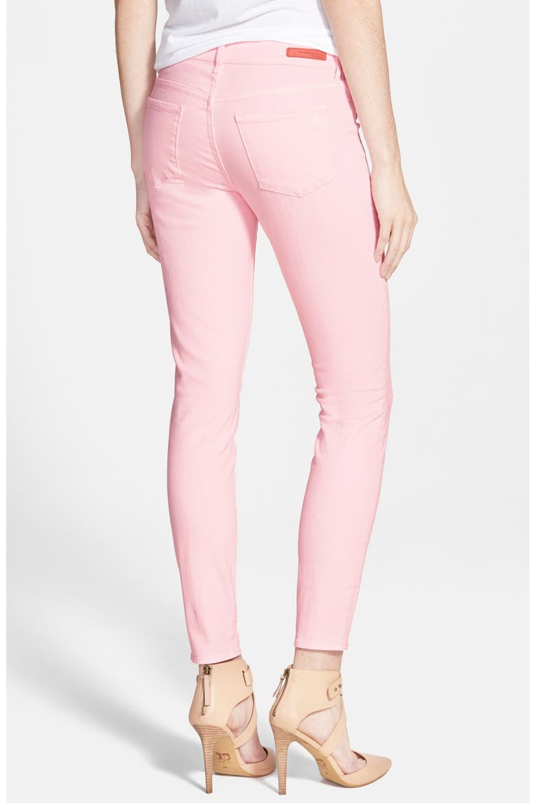 'Sarah' Skinny Jeans, Alternate, color, ROSE