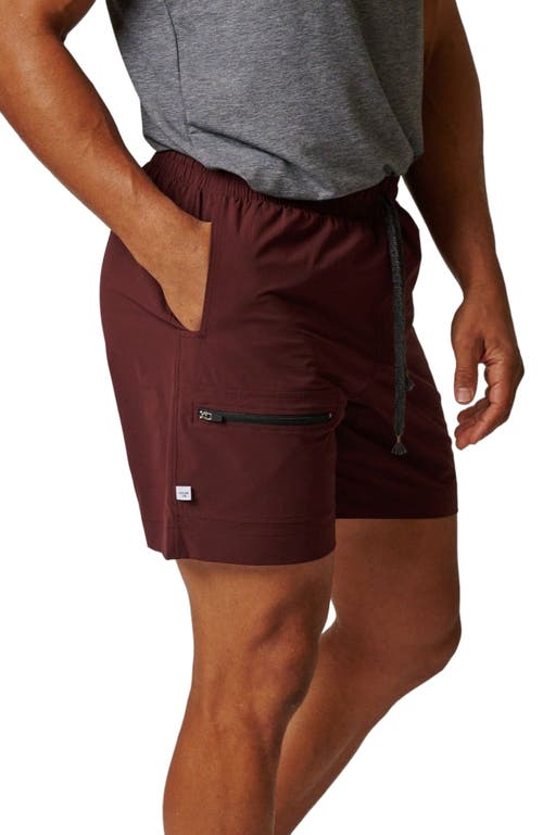 Leisure Lab Ripstop Sport Short In Brown
