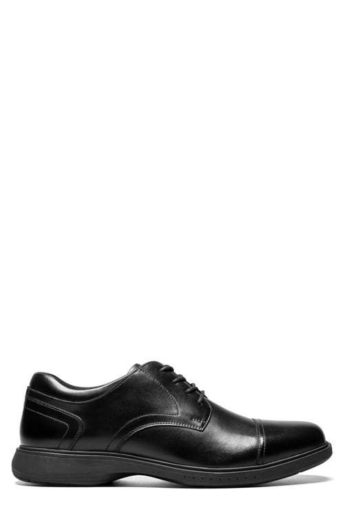 Nunn Bush Kore Pro Cap Toe Derby In Black