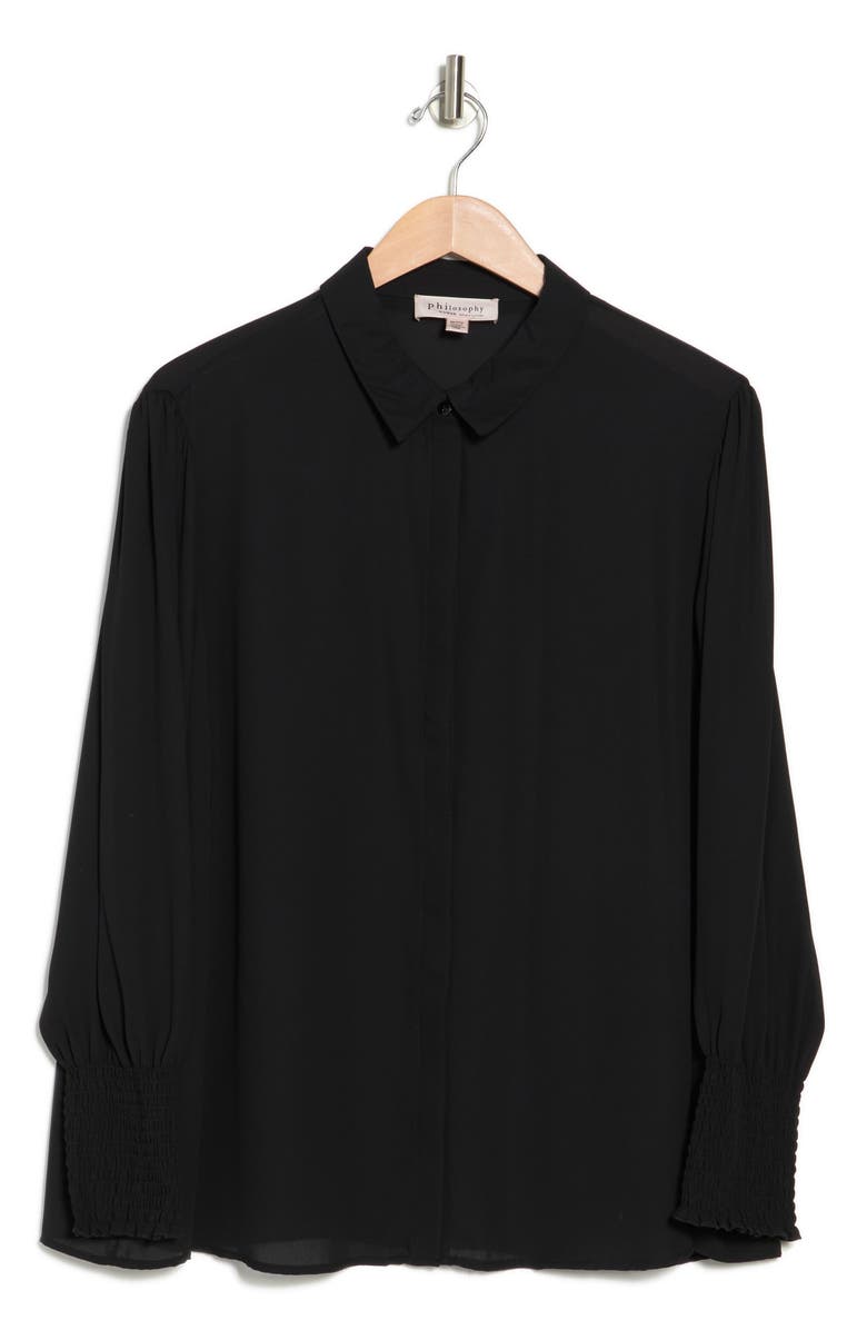 PHILOSOPHY REPUBLIC CLOTHING Long Sleeve Blouse, Main, color, 