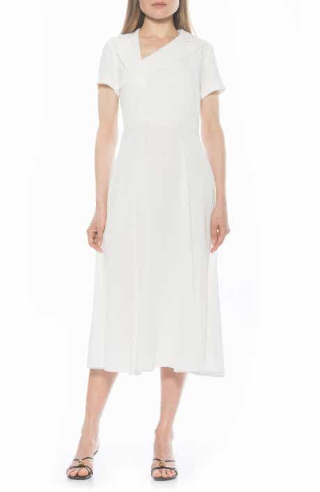 Alexia Admor Jackie Asymmetric Collared Dress