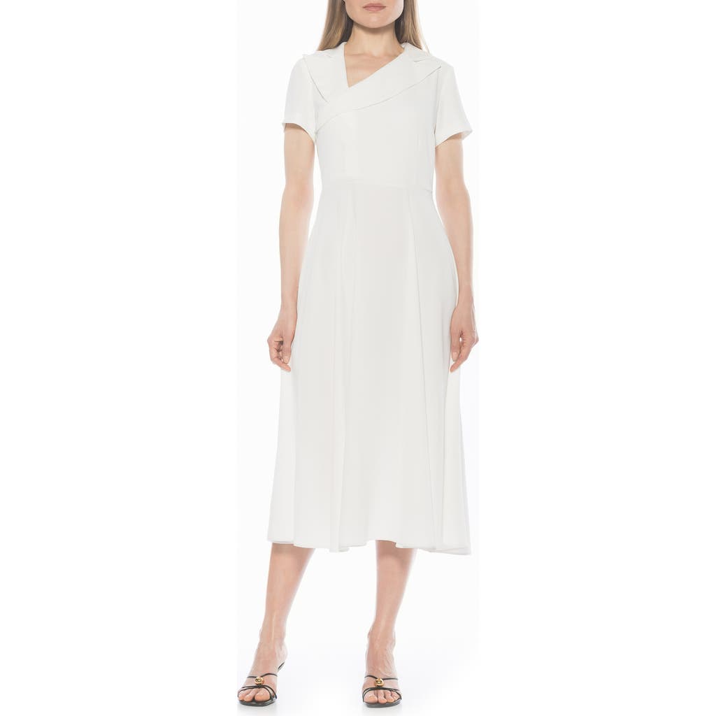 Alexia Admor Jackie Asymmetric Collared Dress