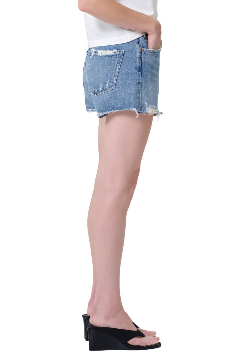 Citizens of Humanity Marlow Distressed Denim Cutoff Shorts, Alternate, color, Installation