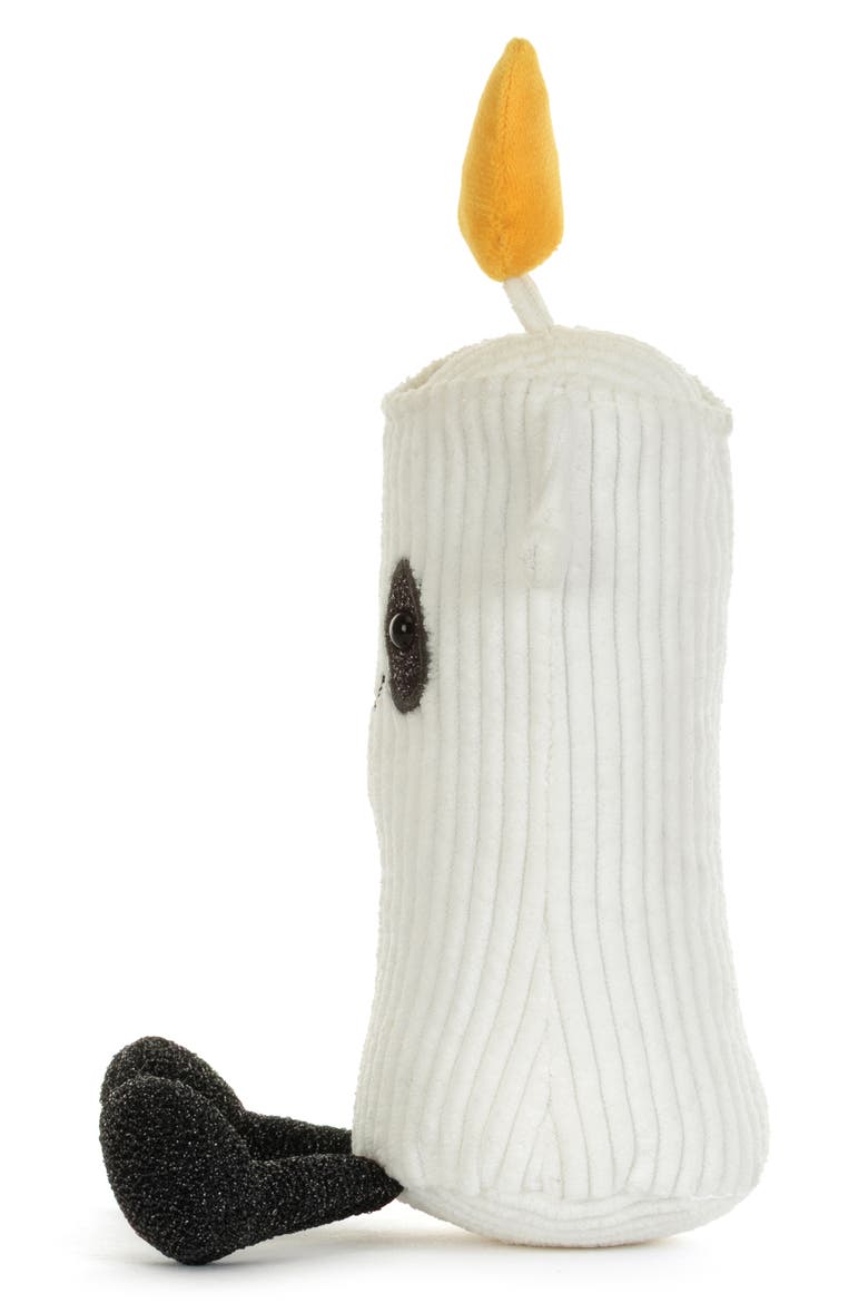 Amuseables Flickerty Candle Small Plushie, Alternate, color, WHITE