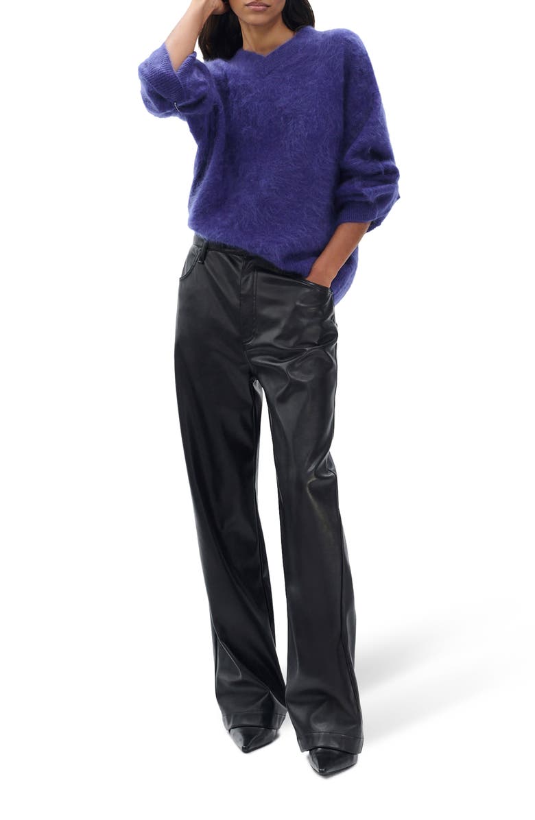 rag & bone Jada Brushed Cashmere Sweater, Alternate, color, Dark Blue