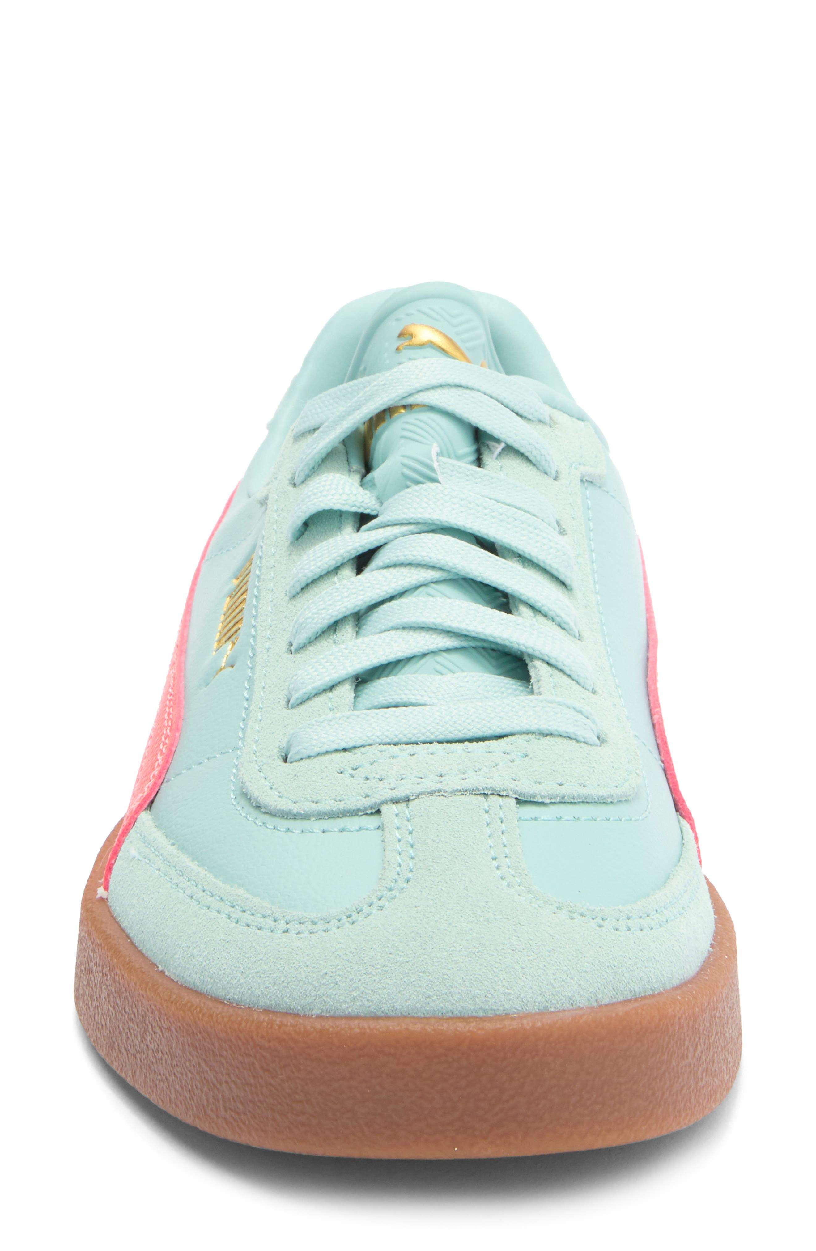 PUMA Club II Era Sneaker, Alternate, color, Safe Lake-Peach Frost-Gum