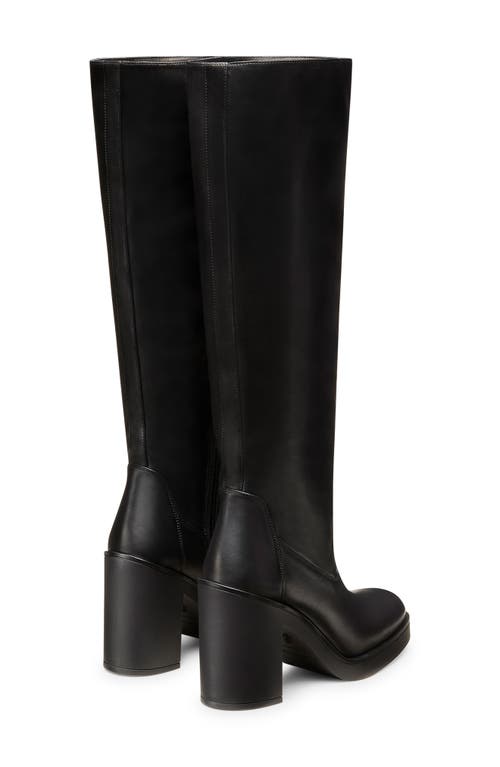 Stuart Weitzman Bethenny 80 Knee High Boot In Black
