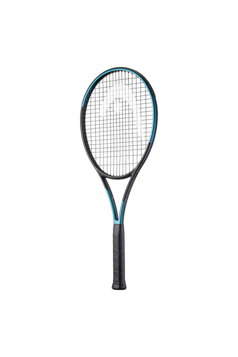 Gravity MP Unstrung Tennis Racquet, Main, color, Black/Blue