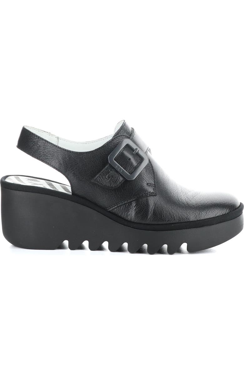 Fly London Bary Platform Wedge Clog, Alternate, color,