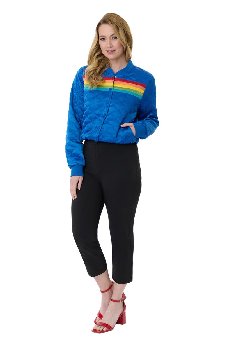 Unique Vintage Rachelle Capri Pants, Alternate, color, Black