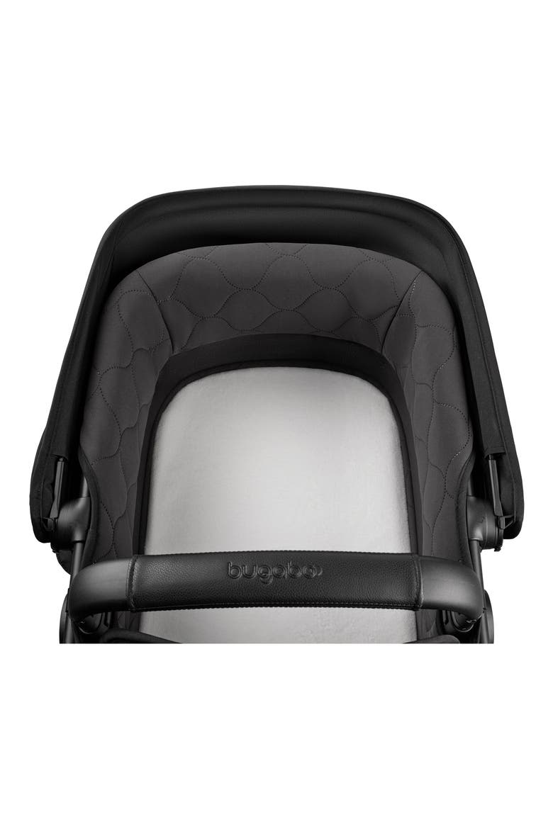 Bassinet Fabric Set for Kangaroo Stroller, Alternate, color, MIDNIGHT BLACK