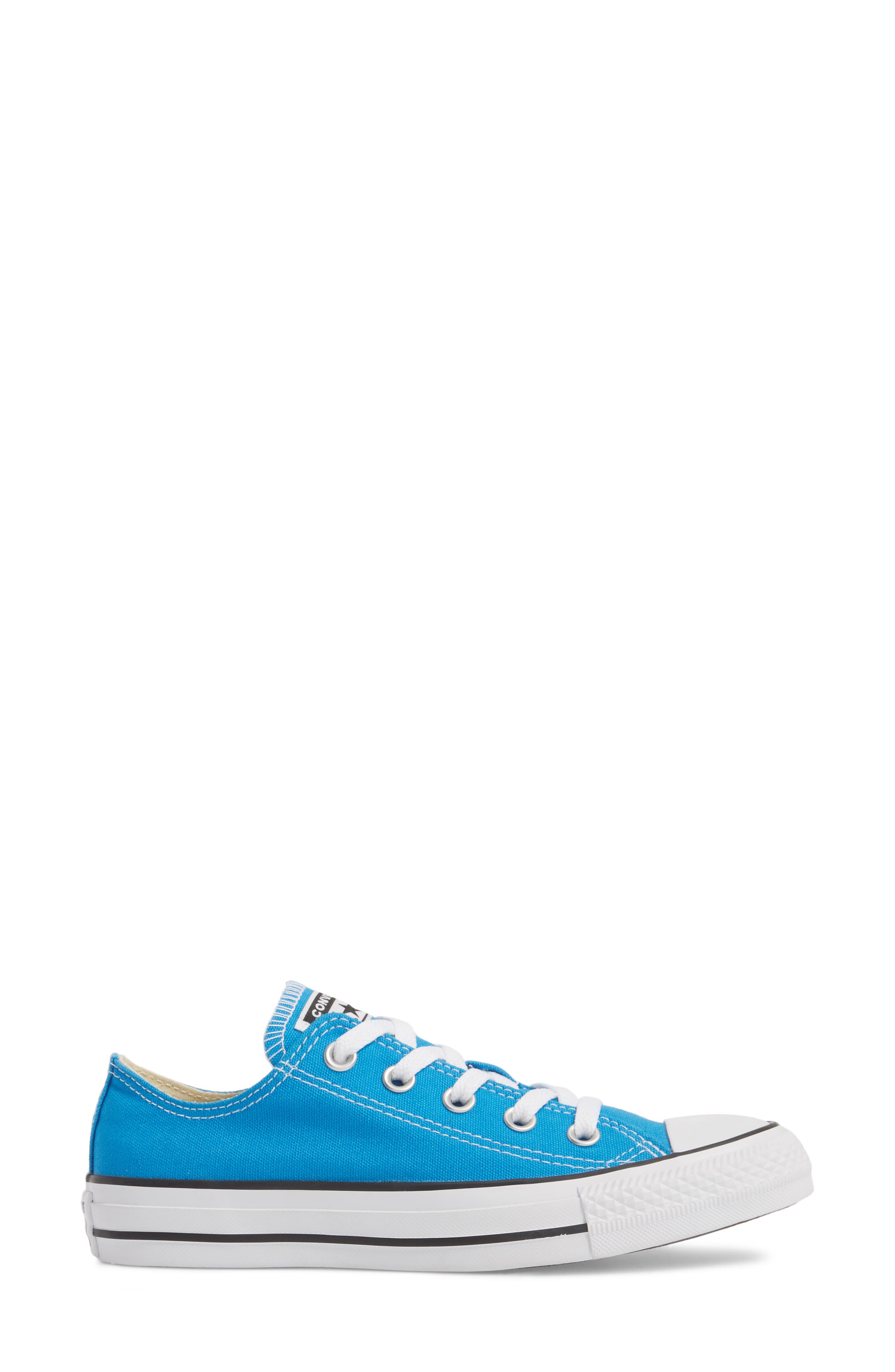 Gender Inclusive Chuck Taylor® All Star® Seasonal Ox Low Top Sneaker, Alternate, color, BLUE HERO