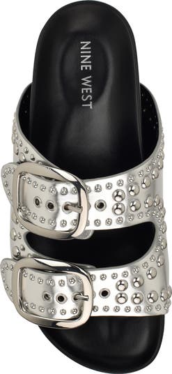 Nine West Flinne Studded Platform Sandal (Women) | Nordstrom