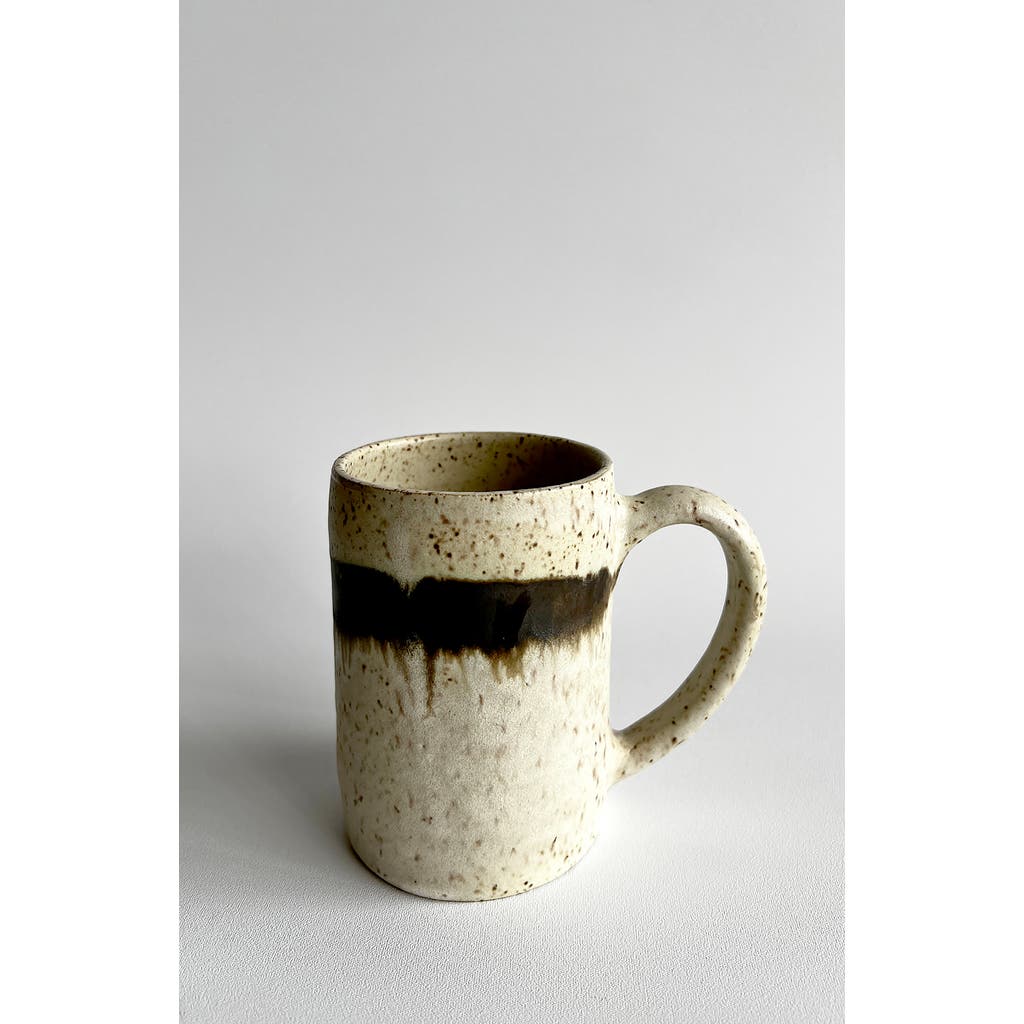 Gina Desantis Ceramics The Luna Mug In Gray