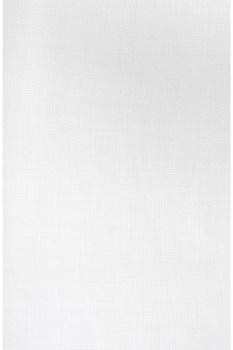 Linen Pocket Square, Alternate, color, WHITE
