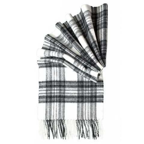 Merino Lambswool Tartan Scarf