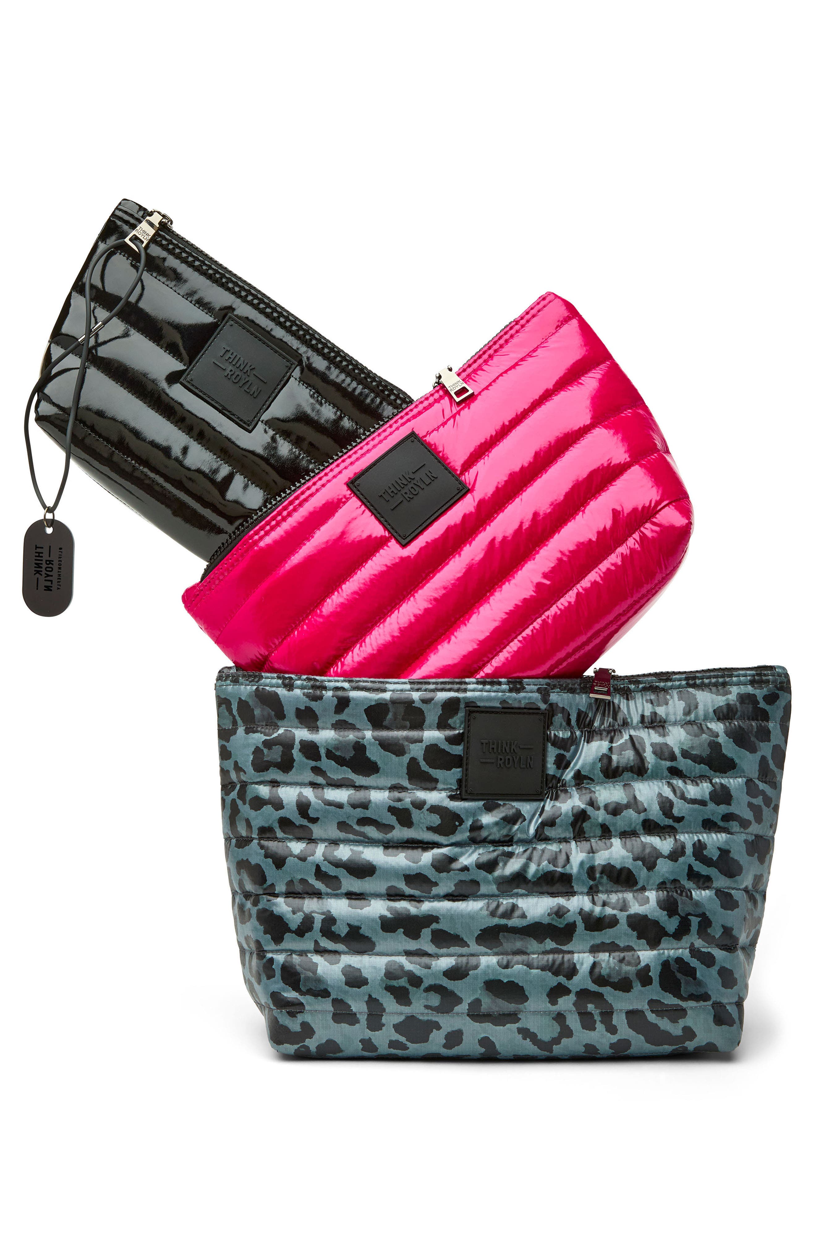 THINK ROYLN Travel Trio Organizational Pouches, Alternate, color, 