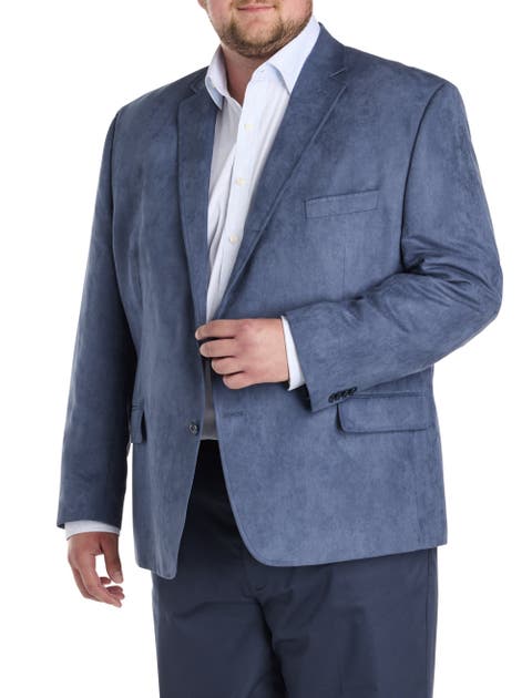 Big & Tall Faux-Suede Sport Coat