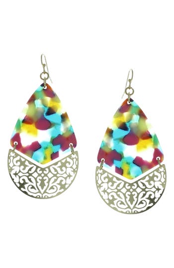 Olivia Welles Quinn Filigree Drop Earrings