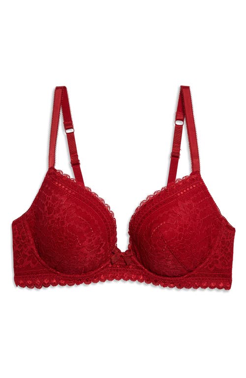 Etam Panama Underwire Contour Bra In Cardinal