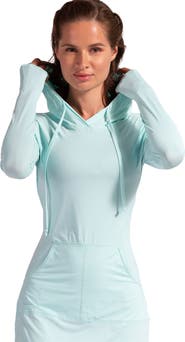 BloqUV Women's Hoodie Dress Relaxed