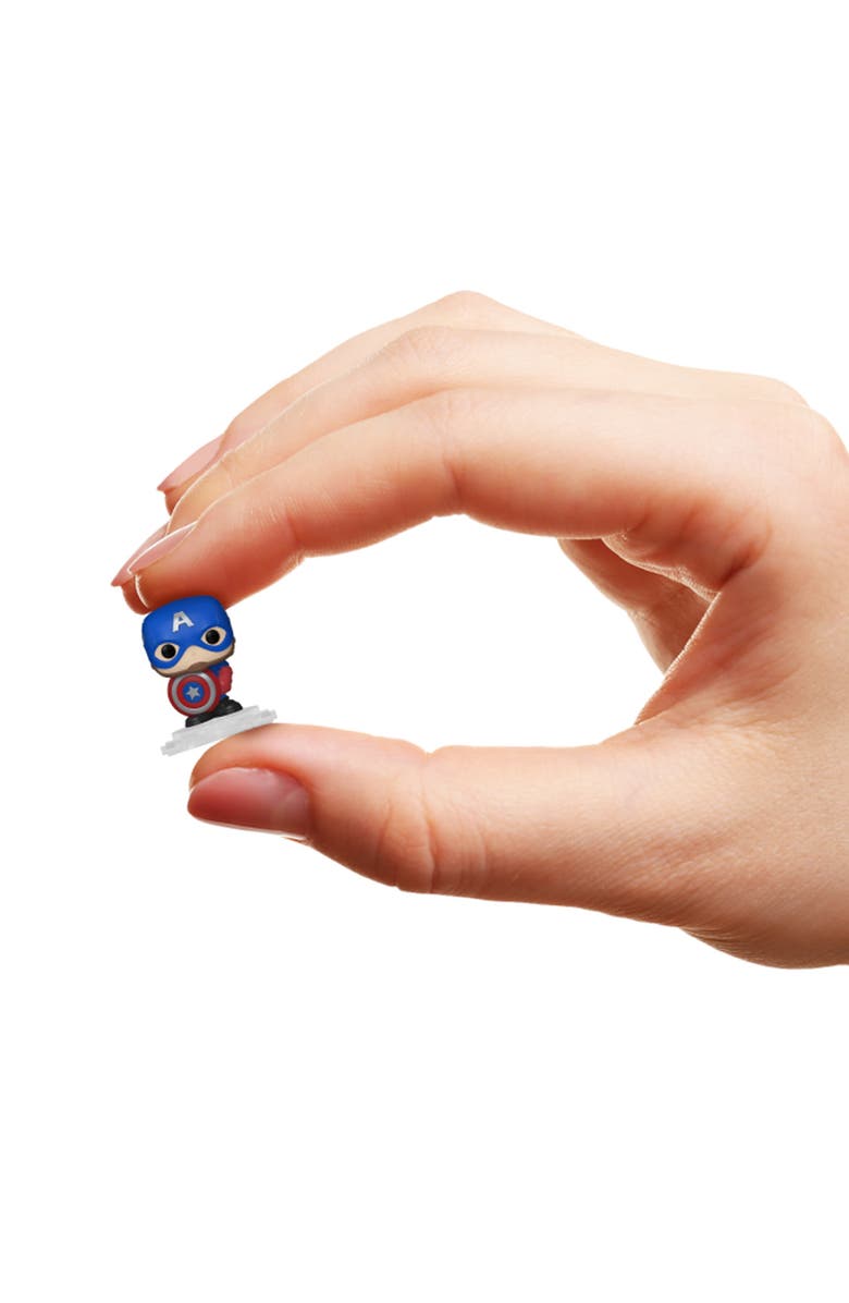 Funko x Marvel Mystery 4-Pack Bitty POP! Infinity Saga Figurines, Alternate, color, Multi Black