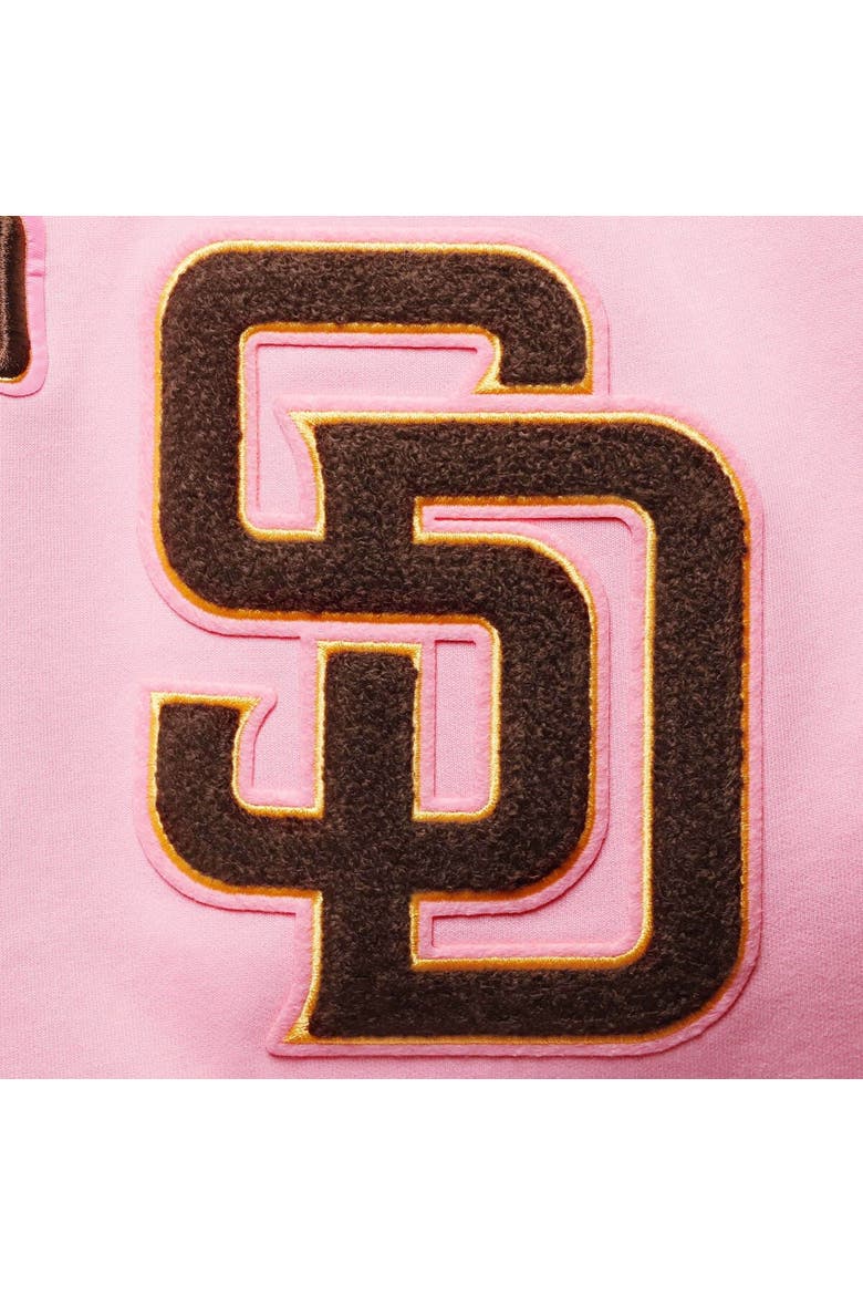 Men's Pro Standard Pink San Diego Padres Logo Club Shorts, Alternate, color, Pink