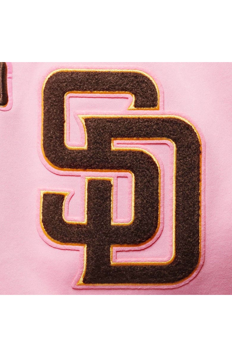 PRO STANDARD Men's Pro Standard Pink San Diego Padres Logo Club Shorts, Alternate, color, 